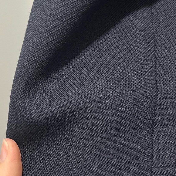 Madewell Womens The Alston Blazer Dark Navy Size 2 NS390 NEW $218 classic office - Picture 10 of 13